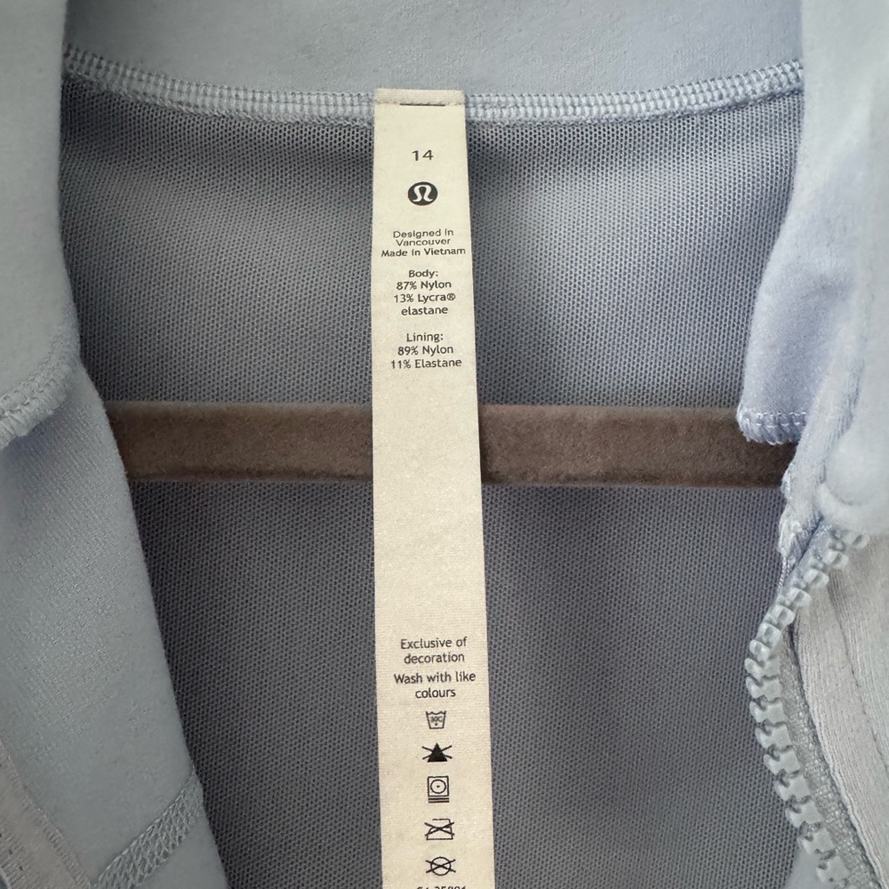 Women's Lulu Light Blue Define Jacket - Picture 2 of 3
